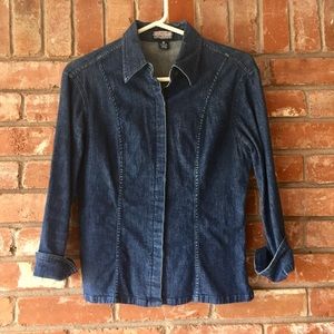 Denim Button Up